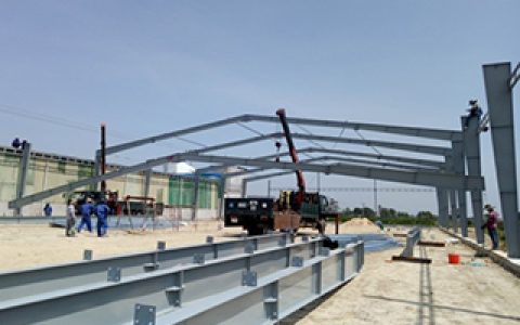 THIẾT KẾ THI CÔNG NHÀ XƯỞNG KHUNG THÉP TIỀN CHẾ GIÁ RẺ TẠI BÌNH THUẬN